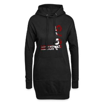 1975 édition limitée anniversaire cadeau femme mari - Sweat-shirt à capuche long Femme - noir - Devant