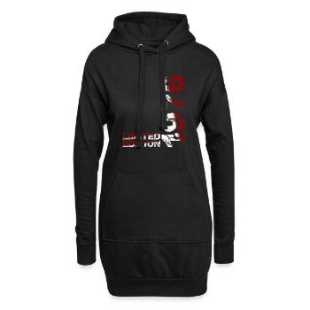 1976 édition limitée anniversaire cadeau femme mari - Sweat-shirt à capuche long Femme - noir - Devant