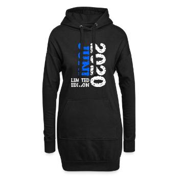 2020 Juni Limited Edition Geburtstag Geschenk - Hoodie-Kleid - Schwarz - Vorne