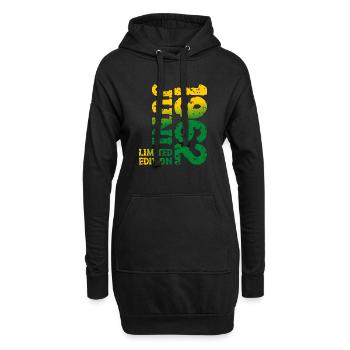 1962 Juni Limited Edition Geburtstag Geschenk - Hoodie-Kleid - Schwarz - Vorne
