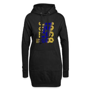 1968 Juli Limited Edition Geburtstag Geschenk - Hoodie-Kleid - Schwarz - Vorne