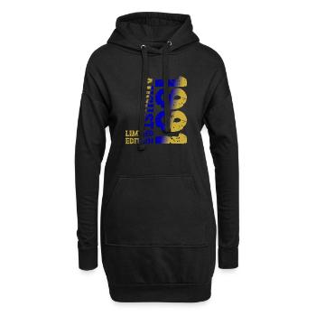 1991 August Limited Edition 32. Geburtstag Outfit - Hoodie-Kleid - Schwarz - Vorne