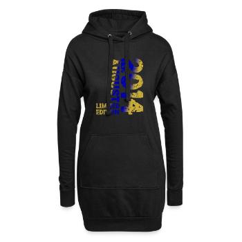 2014 Août Édition Limitée 9ème Tenue Anniversaire - Sweat-shirt à capuche long Femme - noir - Devant