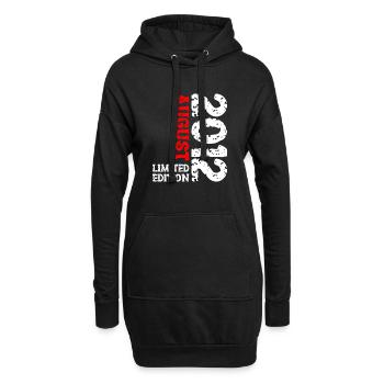 2012 August Limited Edition 11. Geburtstag Outfit - Hoodie-Kleid - Schwarz - Vorne