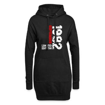 1982 September Limited Edition 41. Geburtstag Deko - Hoodie-Kleid - Schwarz - Vorne