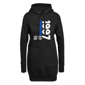 1997 novembre édition limitée 26e anniversaire décoration - Sweat-shirt à capuche long Femme - noir - Devant