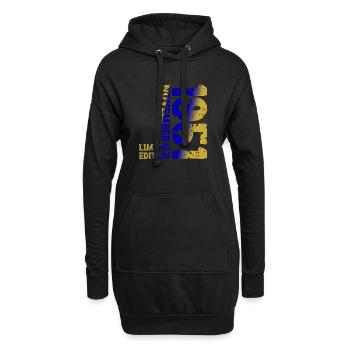 1951 Novembre Edition Limitée Décoration du 72e anniversaire - Sweat-shirt à capuche long Femme - noir - Devant