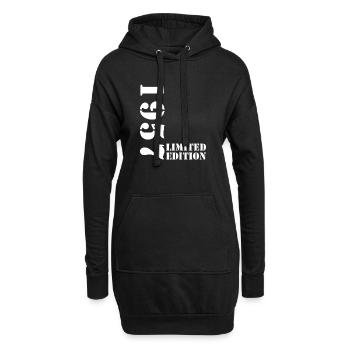 1957 édition limitée anniversaire cadeau femme mari - Sweat-shirt à capuche long Femme - noir - Devant