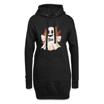Cadeau d’Halloween Femmes Hommes Enfants Décoration - Sweat-shirt à capuche long Femme - noir - Devant