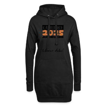 Jugendweihe 2025 Guestbook Gift Girls Boys - Hoodie Dress - black - Front