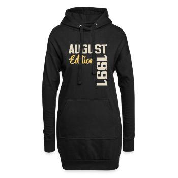 Jubiläum August 1991 - Limitierte Auflage August 1991 - Hoodie-Kleid - Schwarz - Vorne