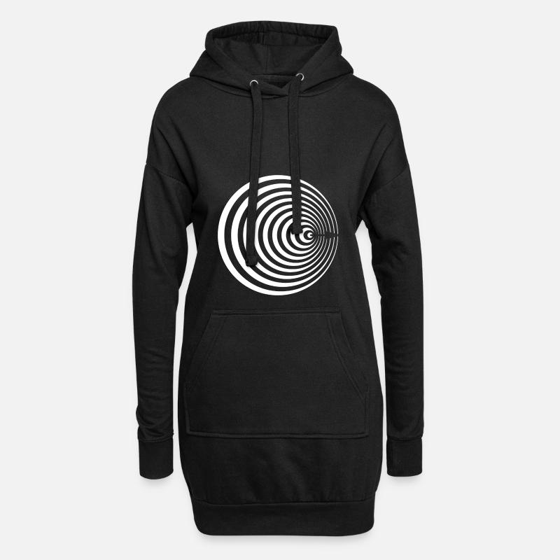 Physics Doppler effect - Hoodie Dress - black