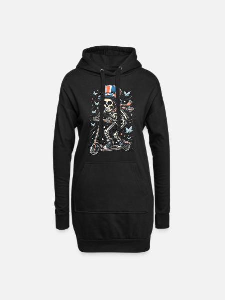 Halloween - Hoodie Dress - black