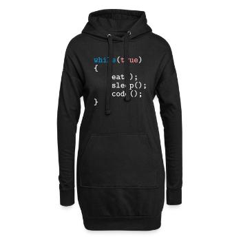 Programmierer, Software, Informatik, Developer - Hoodie Dress - black - Front