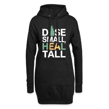 Certified Clinical Micro-Dose Specialist Apparel  - Hoodie Dress - black - Front
