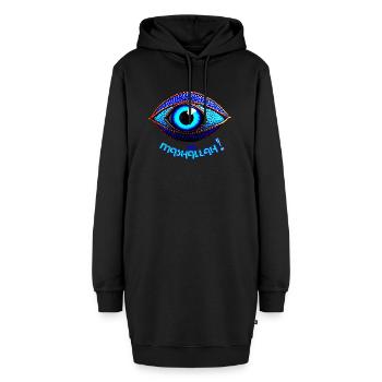 Say Mashallah - Hoodie-Kleid - Schwarz - Vorne