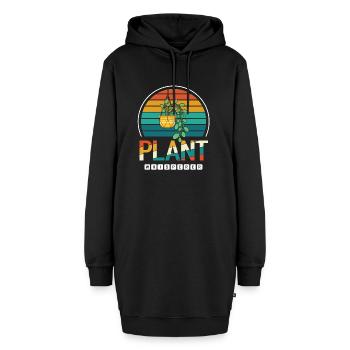 Gärtner Obstgarten Hobbygärtner Geschenk Garten - Hoodie-Kleid - Schwarz - Vorne