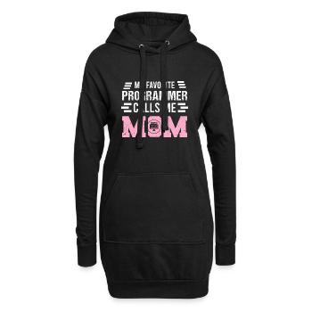 Programmierer Programmierung Informatik Computer - Hoodie-Kleid - Schwarz - Vorne