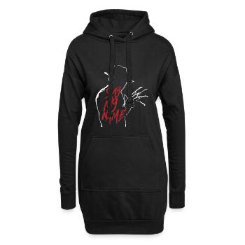 FREDDY KRUEGER DIT MON NOM - Sweat-shirt à capuche long Femme - noir - Devant