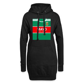Mayo GAA - Hoodie-Kleid - Schwarz - Vorne