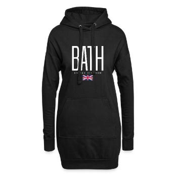 Bath Vereinigtes Königreich - Hoodie-Kleid - Schwarz - Vorne