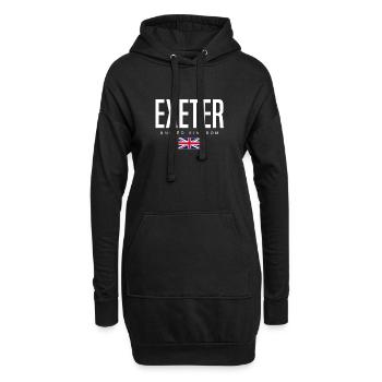 Exeter Vereinigtes Königreich - Hoodie-Kleid - Schwarz - Vorne