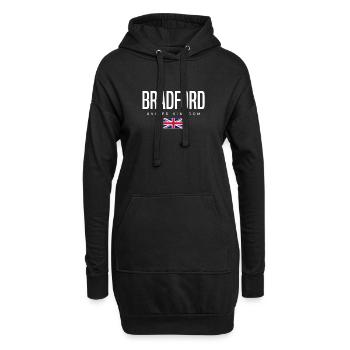 Bradford Vereinigtes Königreich - Hoodie-Kleid - Schwarz - Vorne