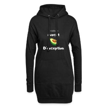 Je suis un avocat d'exception ! cadeau humour - Sweat-shirt à capuche long Femme - noir - Devant