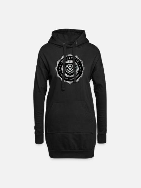 Mechaniker, Handwerkswappen - Hoodie-Kleid - Schwarz
