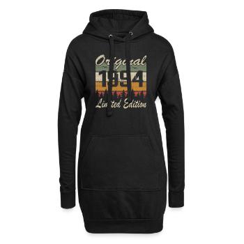 Vintage Geburtstag Original Geschenkidee 1994 - Hoodie-Kleid - Schwarz - Vorne