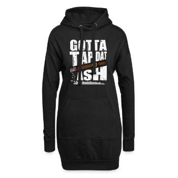 Gotta Tap Dat Ash - cigare passion - Sweat-shirt à capuche long Femme - noir - Devant