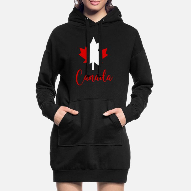 Canada Canada Maple Leaf Hoodie Dress