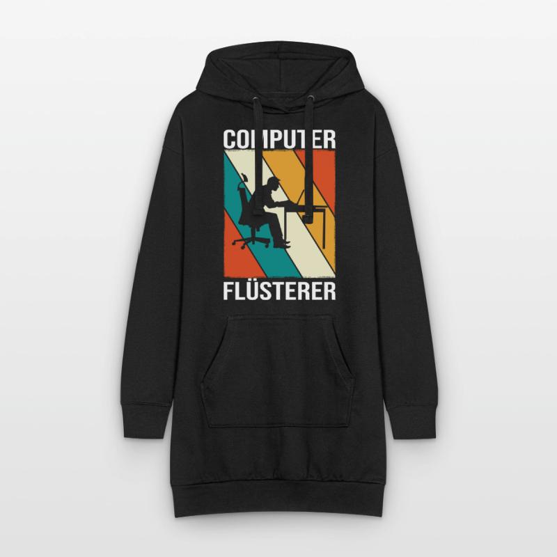 Programmierer Informatiker Informatik Hoodie-Kleid