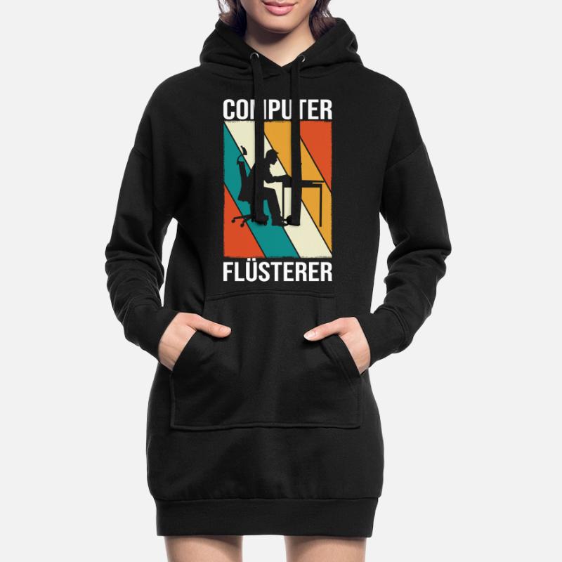 Programmierer Informatiker Informatik Hoodie-Kleid