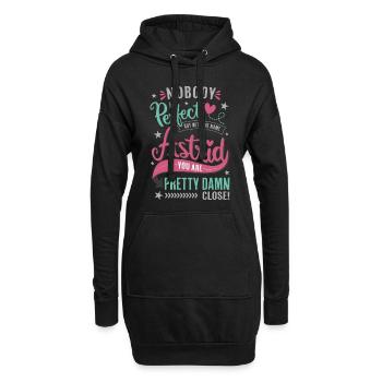 Astrid lustiger Spruch Namenstag Namensgeschenke - Hoodie-Kleid - Schwarz - Vorne