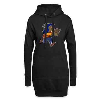 Michael Werewolf Halloween Thriller Night - Sweat-shirt à capuche long Femme - noir - Devant