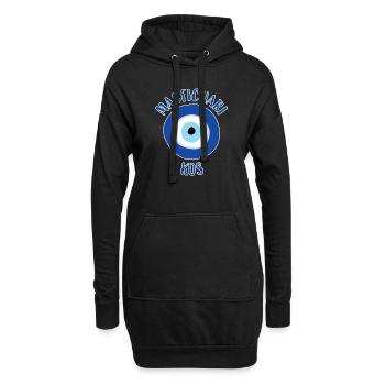 Nazar - Mastichari Kos - Sweat-shirt à capuche long Femme - noir - Devant