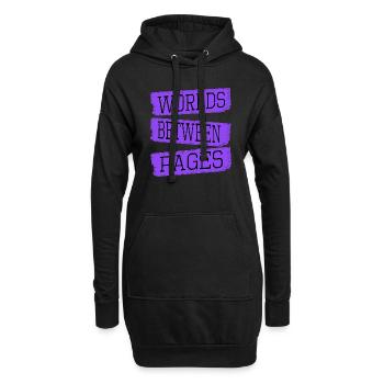 Habitudes de lecture Culture de lecture Cadeau Geek - Sweat-shirt à capuche long Femme - noir - Devant