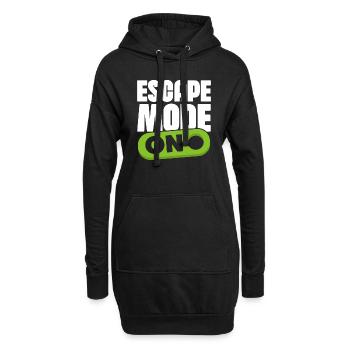 Mode Escape sur Escape Game Breakout Challenge - Sweat-shirt à capuche long Femme - noir - Devant