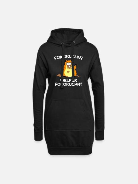 Fokokuchn? Welfer Fokokuchn? - Hoodie-Kleid - Schwarz