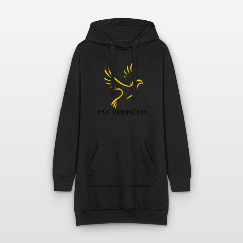 Pax vobiscum - Friede sei mit euch! Hoodie-Kleid