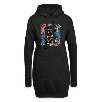 Stolz eines Friseurs – "I Gave Becky Her Good Hair - Hoodie-Kleid - Schwarz - Vorne