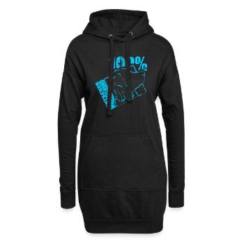 Cavalier King Charles Spaniel 100 - Sweat-shirt à capuche long Femme - noir - Devant