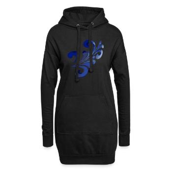 Bembel Beauty 1 - Hoodie Dress - black - Front