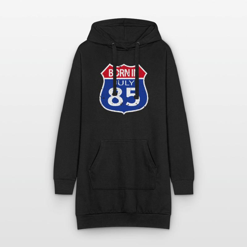 Born in July 1985 Hoodie Dress