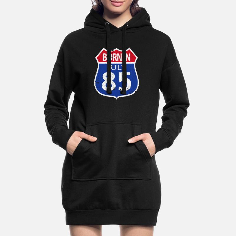 Born in July 1985 Hoodie Dress