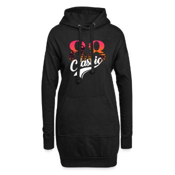 Jahrgang 1988-88th Anniversary - Hoodie-Kleid - Schwarz - Vorne