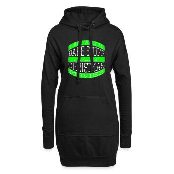 under the tree pastry chef movie funny quote - Hoodie-Kleid - Schwarz - Vorne