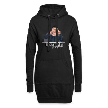 Rieser Grantler // Illustration - Hoodie-Kleid - Schwarz - Vorne