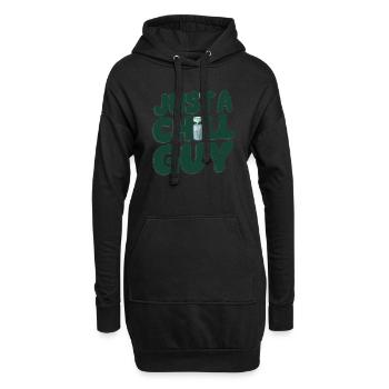 Paroles de Just a Chill Guys - Sweat-shirt à capuche long Femme - noir - Devant